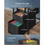 Daimar Steel Computer Desk with Built-In Electrical Outlet-936210580-936210585