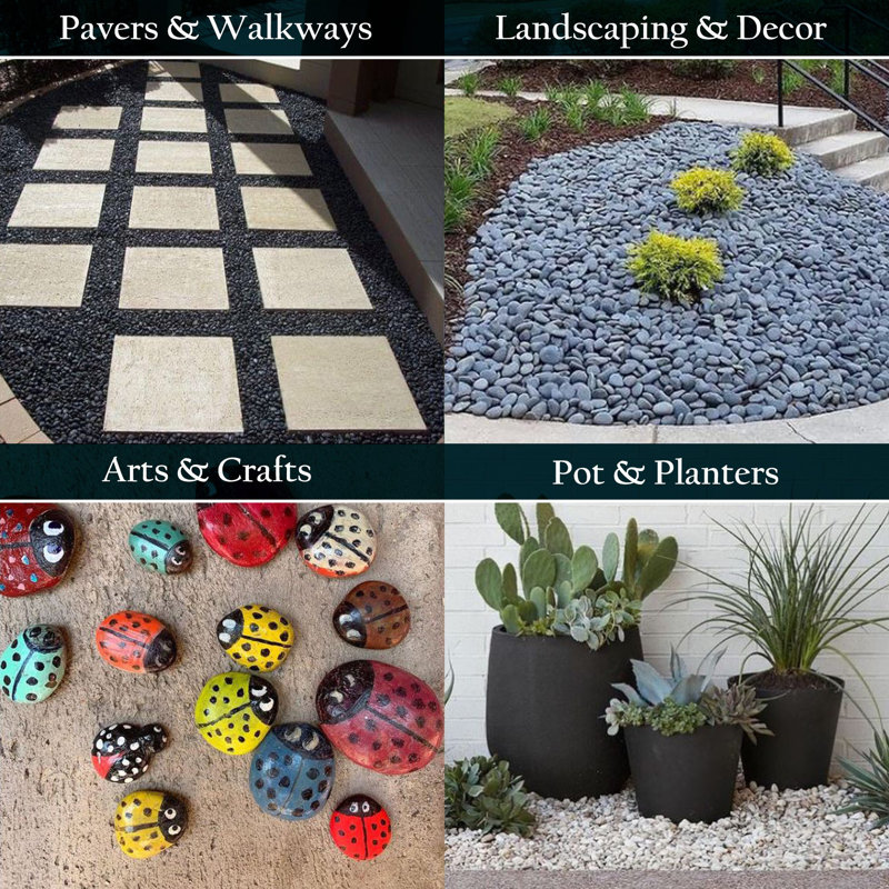 Rainforest Grade A Landscaping Rocks