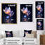 Tulipe luminescente qui fleurit gracieusement sur toile-1389096231-1389096230