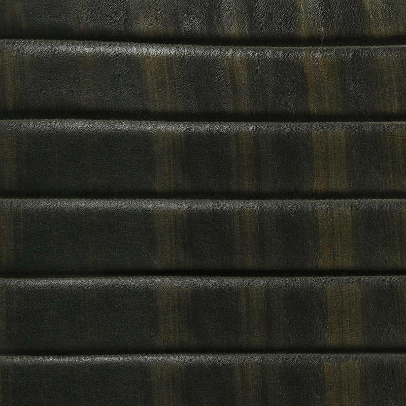 Chaise de comptoir rembourrée Senko, Espresso antique