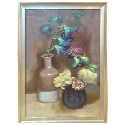 Rythme divin | Huile sur toile | Par Manushalini Nandwani