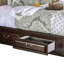 Lit-bateau 6 tiroirs Anterius Eastern King