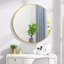 Miroir mural rond en aluminium Bhage-747923979-747923984