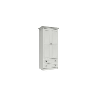 Wisbech 2 Door Manufactured Wood Wardrobe
