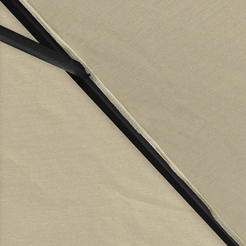 Parasol de marché 90 po Nakiesha, Beige antique