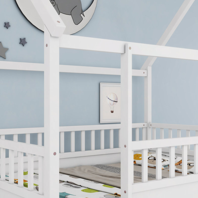 Abderraouf Bed, Full, White
