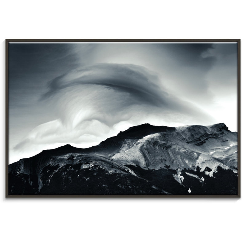 Print on Canvas, Black, 102cm H x 152cm W