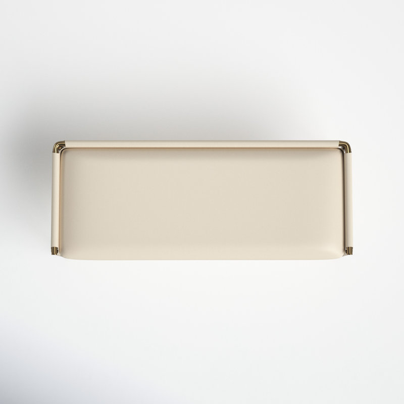 Madge Upholstered Bench, Beige