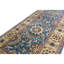 Hand-Knotted High-Quality Blue and Gold Runner