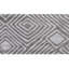 Hand Knotted Geometric Area Rug in Charcoal-1182311270
