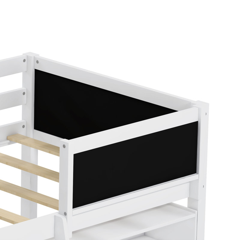 Lit superposé simple Guydra par Harriet Bee, Blanc