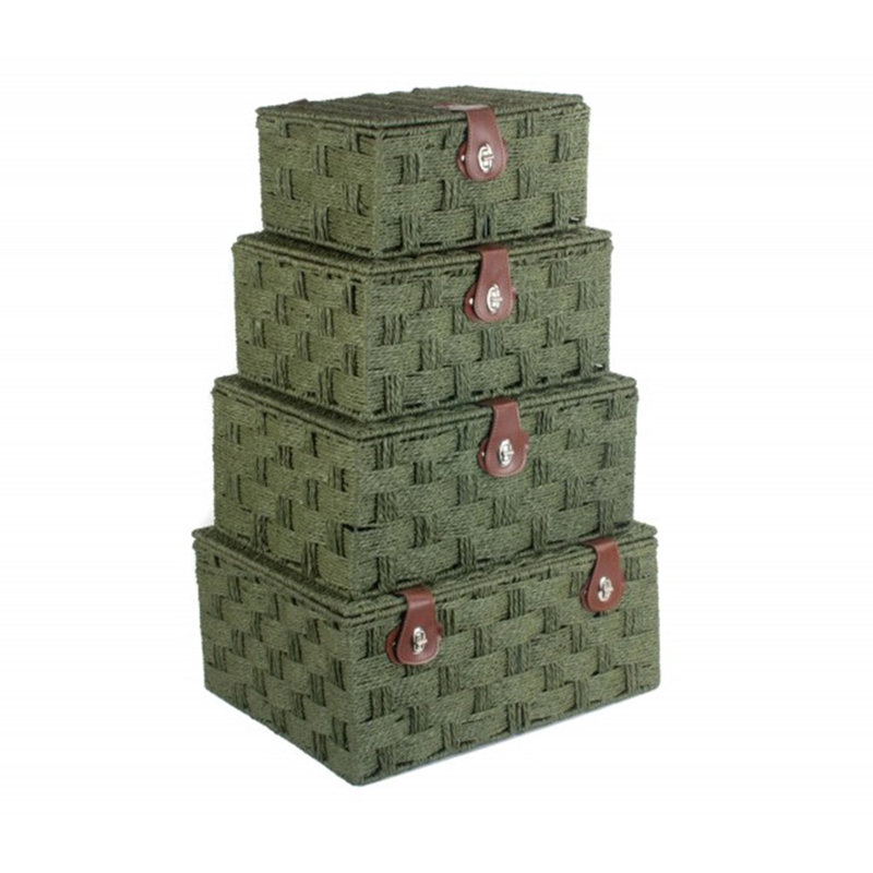 Union Rustic Fabric Decorative Bin