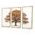 Gold Floater Framed