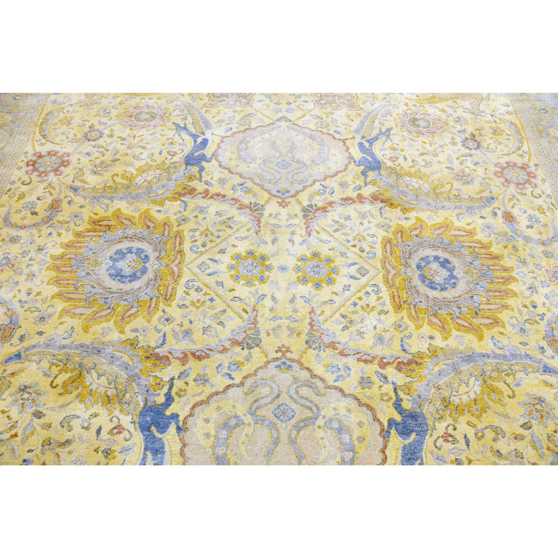 Oriental Area Rug, Rectangle 6' x 9'