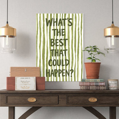 Canvas Wall Art Green Vertical Stripes Background Pattern Poster_1 Vintage Poster Print Home Decor