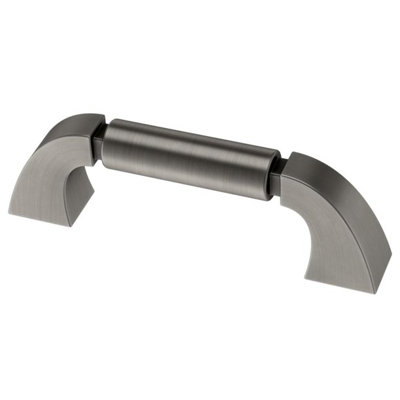 3" Warm Industrial Pull Heirloom Silver