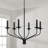 Wilder 6 - Light Dimmable Classic / Traditional Chandelier