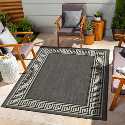 Tapis anthracite intérieur / extérieur
