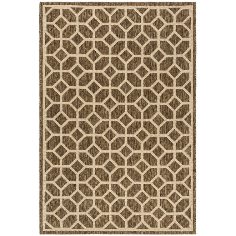 Gaitani Performance Geometric Indoor/Outdoor Area Rug