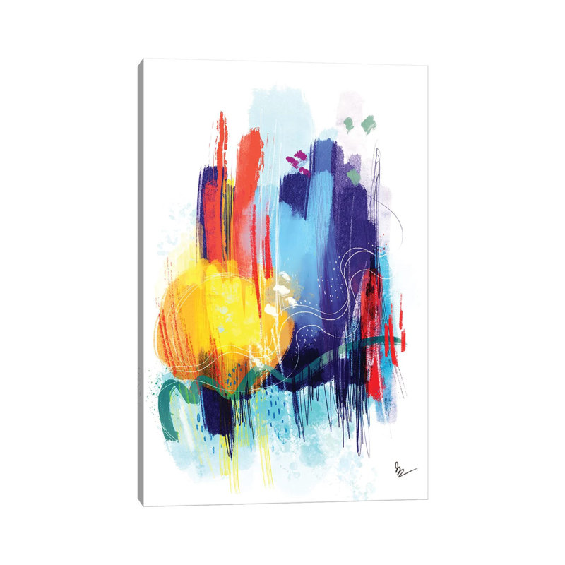 Saturate 1 Piece Wall Art on Canvas, 20.32 cm H x 30.48 cm W, Wrapped Canvas