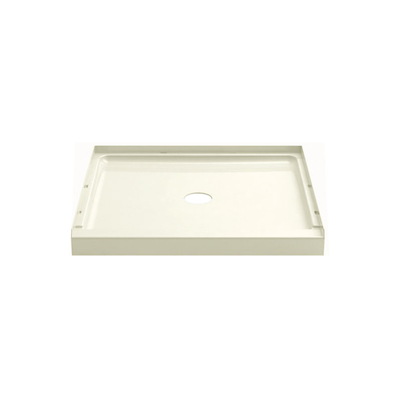 Guard 36'' W 34'' D Shower Base, Biscuit