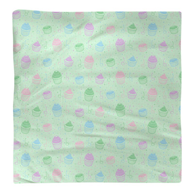 Polyester Abstract Square Napkin