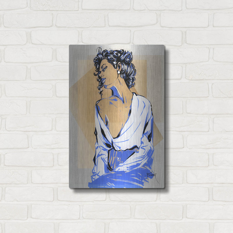 «Look My Way» par TM Borenstein, H 24 po x l 16 po