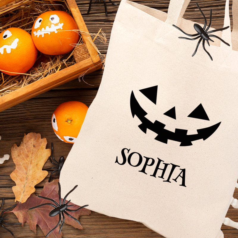 Sacs-cadeaux jetables d'Halloween en toile