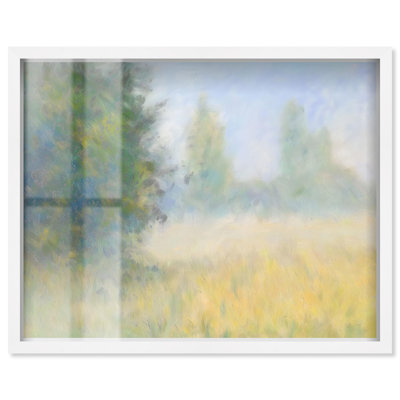 Faded Horizon II Shadowbox Print Landscape Paintings by Art Remedy