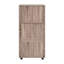 Commode à 6 tiroirs avec armoire latérale, armoire de rangement à roulettes avec roulettes verrouillables Garysburg-1860911893