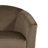 Upholstered Coffee Velvet Swivel Barrel Chair-499469534