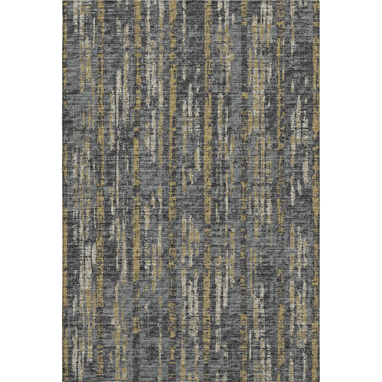 Premium Machine Washable Tiream Granite Rug