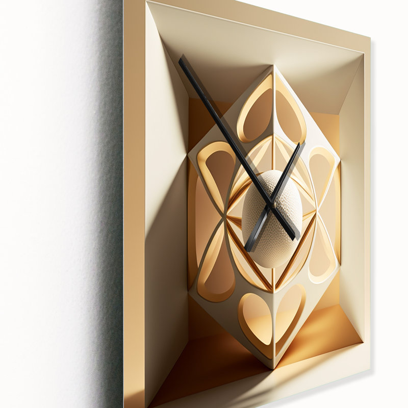 Jekia - Horloges murales modernes Mid-Century, Moyen