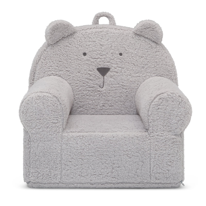 BabyGap Sherpa Bear Chair, Gray