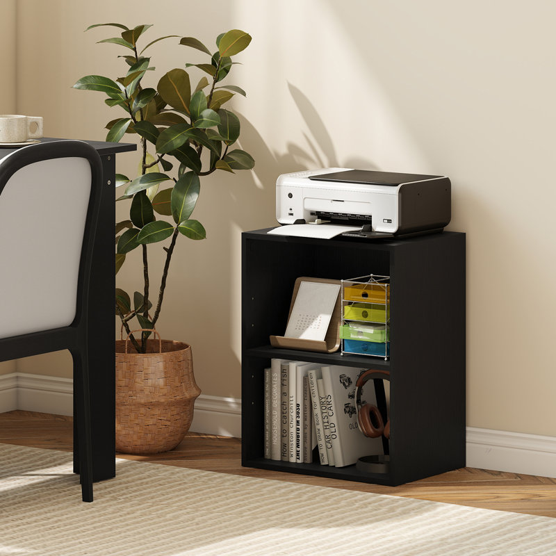 53.5cm H x 42cm W Bookcase, Black