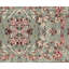 Hand-Knotted High-Quality Light Green and Cream Runner