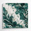 Abstrait floral 12, art mural bleu sur toile-573484613