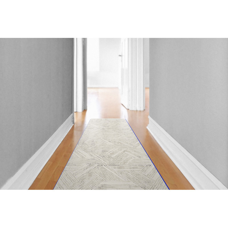 Tapis ivoire Garzon, Tapis de couloir : 2 pi 2 po x 7 pi 7 po