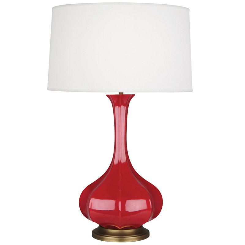 Pike Table Lamp, Ruby Red