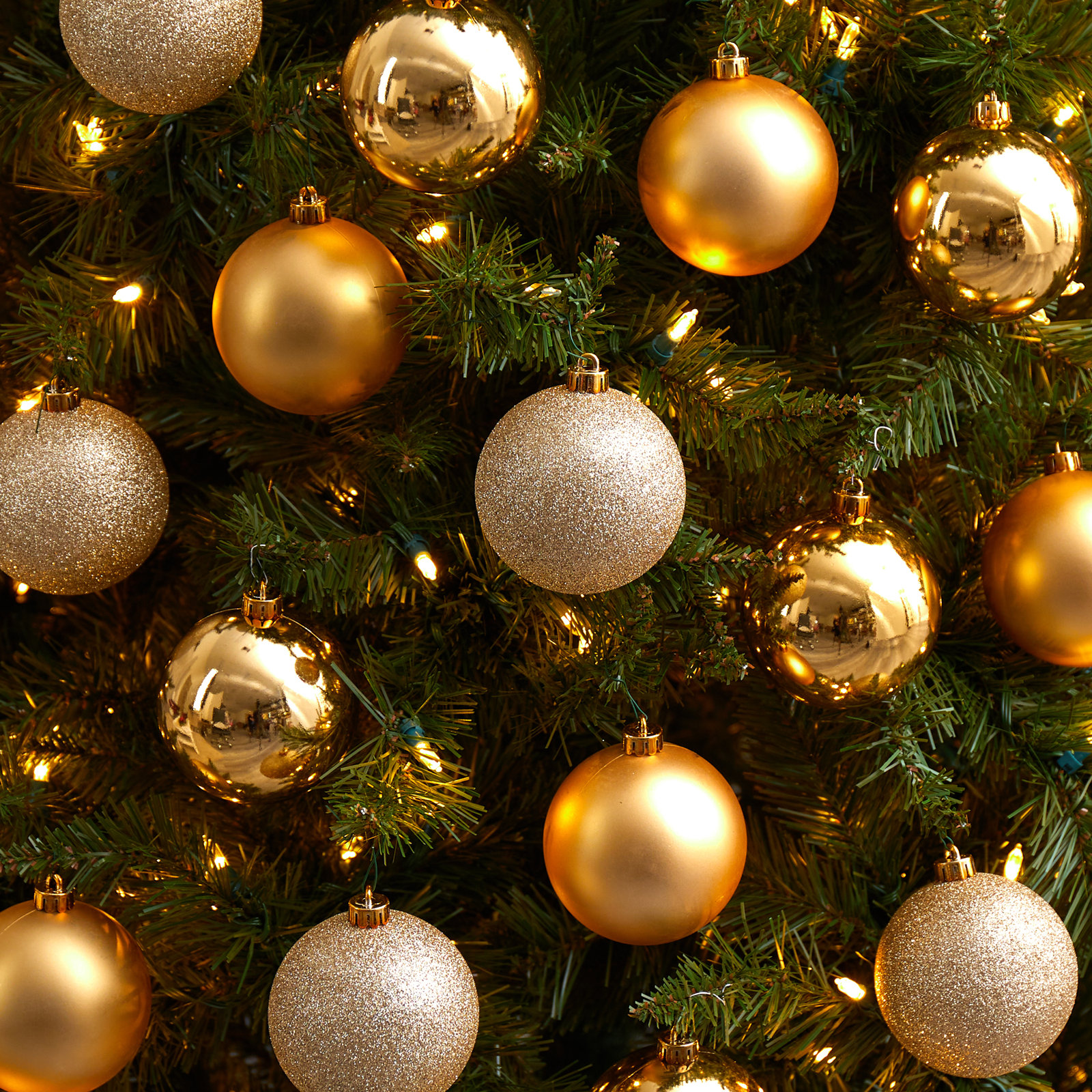The Holiday Aisle® 3" Shatterproof Bauble, Gold