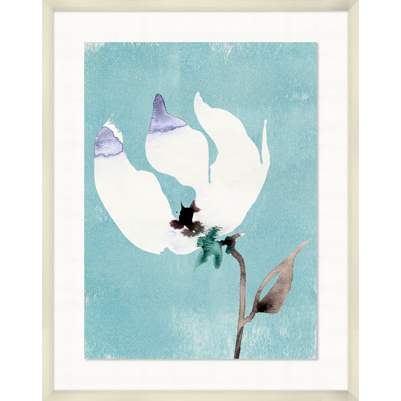 Lavender Floral 1 Framed Print