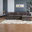 Canapé modulaire élégant, chenille de haute qualité, design moderne pour le salon