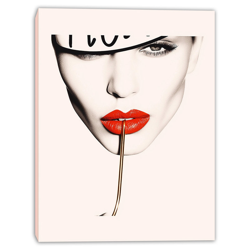 Art mural moderne sur toile tendue Muse, L 24 po x H 36 po x P 1,5 po
