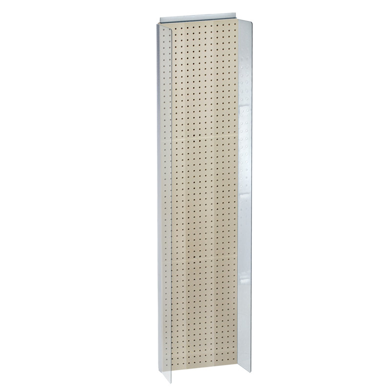  13.5"W x 44"H Pegboard Powerwing Display