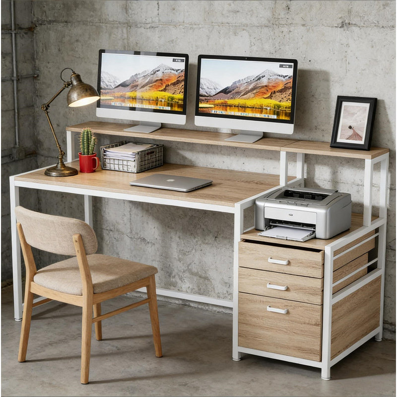 Writing Desk,Office Desk,Computer Desk with Drawers