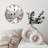 Winter Village Mountain Clock Wall Decor