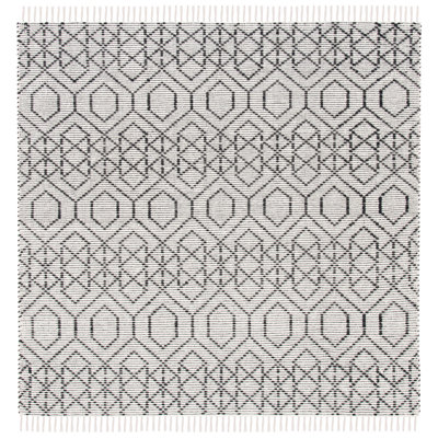 Montauk Hand Loomed Cotton Geometric Rug