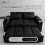 Canapé-lit 68 pouces avec table d'appoint rotative, porte-gobelets et ports USB-2061265451