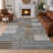 Machine Washable Indoor/Outdoor Chantille ACN2749 Striped Rug-345920101-345920097
