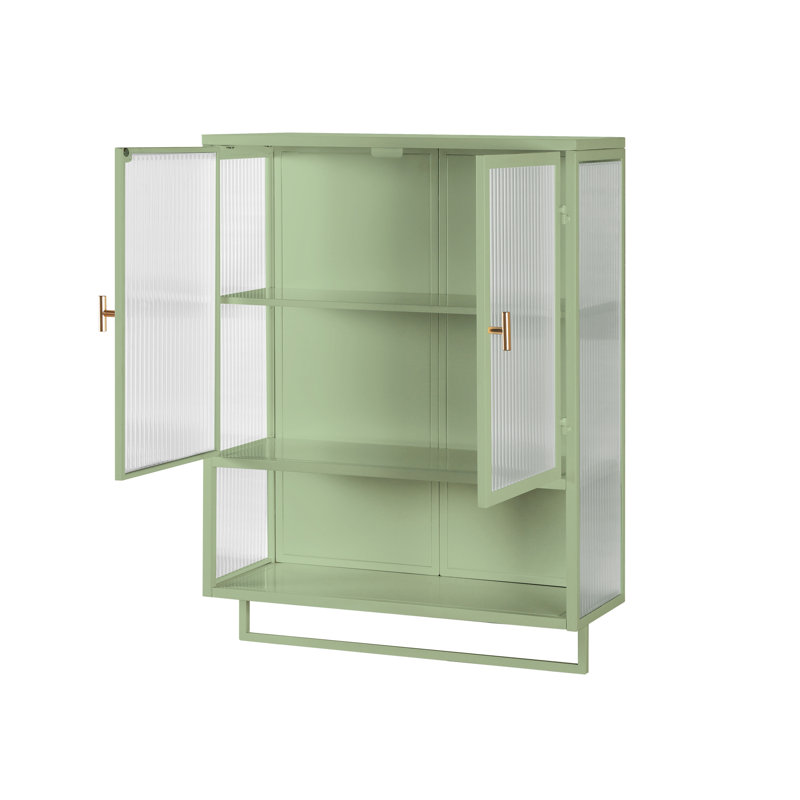 Viyana Bathroom Cabinet, Green